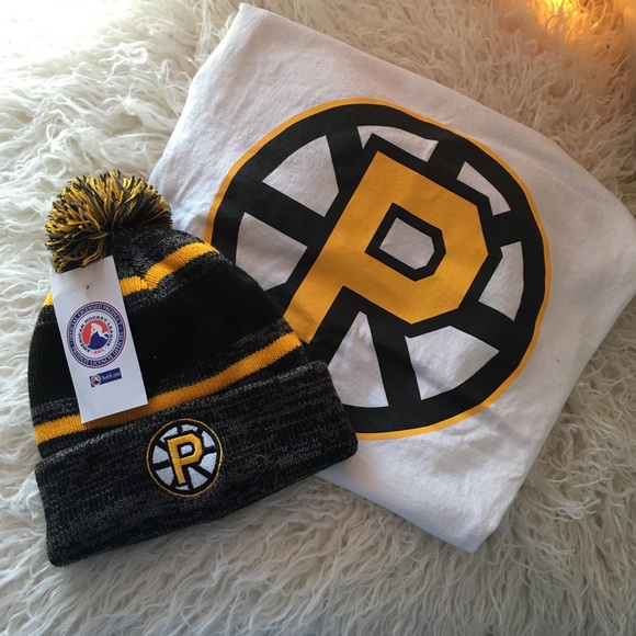 Other - NEW Providence Bruins Shirt & Hat